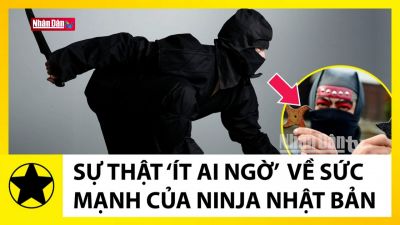 Sự thật "ít ai ngờ" về sức mạnh của Ninja Nhật Bản