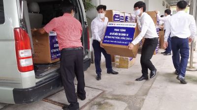 BIDV đồng hành cùng tuyến đầu chống dịch