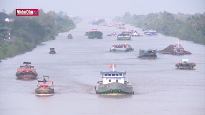 Phát triển vận tải thủy khu vực đồng bằng sông Cửu Long