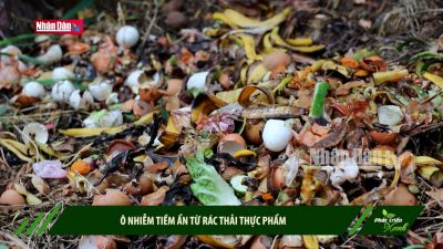 Ô nhiễm tiềm ẩn từ rác thải thực phẩm