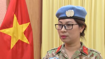 Nữ Thiếu tá tham gia gìn giữ hòa bình Liên hiệp quốc