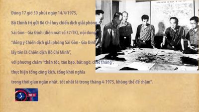 Chiến dịch Hồ Chí Minh - Bản anh hùng ca bất diệt mùa Xuân 1975