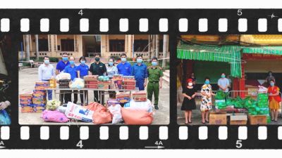 An dân trong phòng chống dịch Covid-19